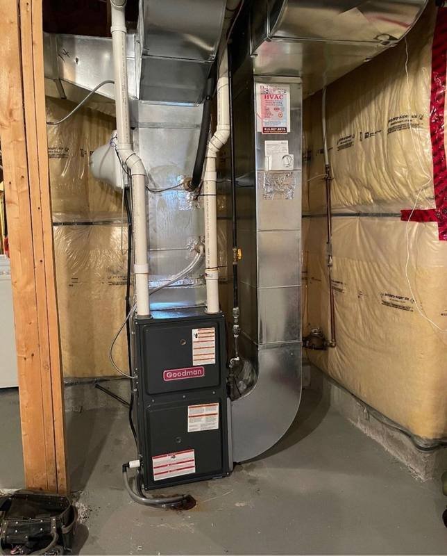 Goodman Furnace Install