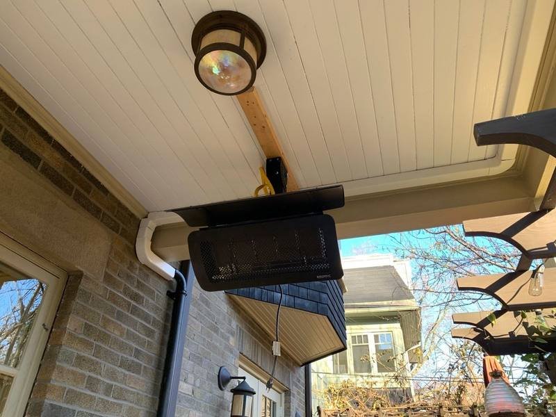 Patio Heater Installation