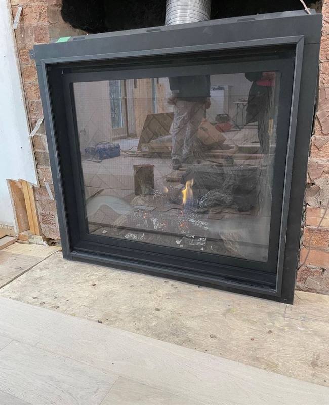 Gas Fireplace Installation
